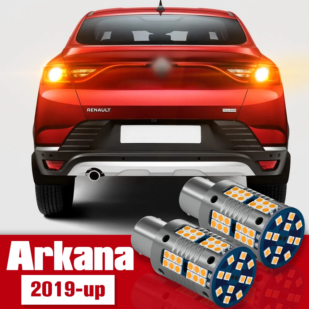 2 pezzi accessori LED indicatore di direzione posteriore lampadina per Renault Arkana I 2019 2020 2021