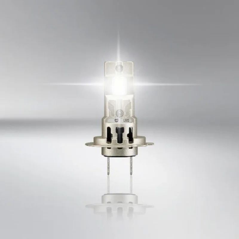 OSRAM H18 PX26d 12V 70W 5000LM 6000K Cool White LED Headlight Bulbs, High Low Beam Bright Auto Head Lamps Essential (1 Pair)