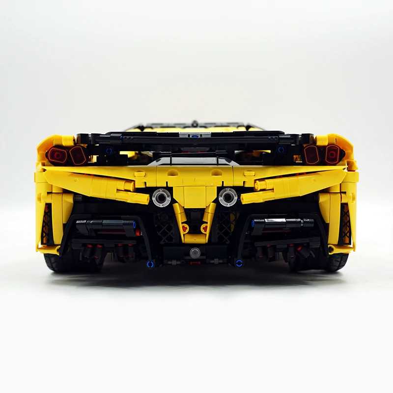 MOC-SF90 technique Super voiture de sport échelle 1:8 modèle blocs de construction briques anniversaire bricolage Puzzle jouet cadeaux de noël pour les enfants