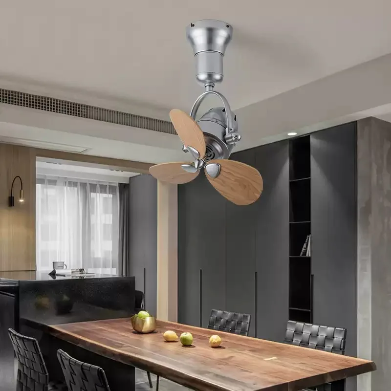 Suitable for Silent Mini Ceiling Fans, Bedroom and Study Silent Thin Fans, Small Space Designer Corner Fans 1pcs