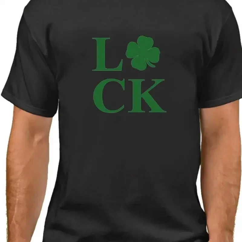 Luck T Shirt Green Clover Shamrock Saint Patrick's Day St Paddys