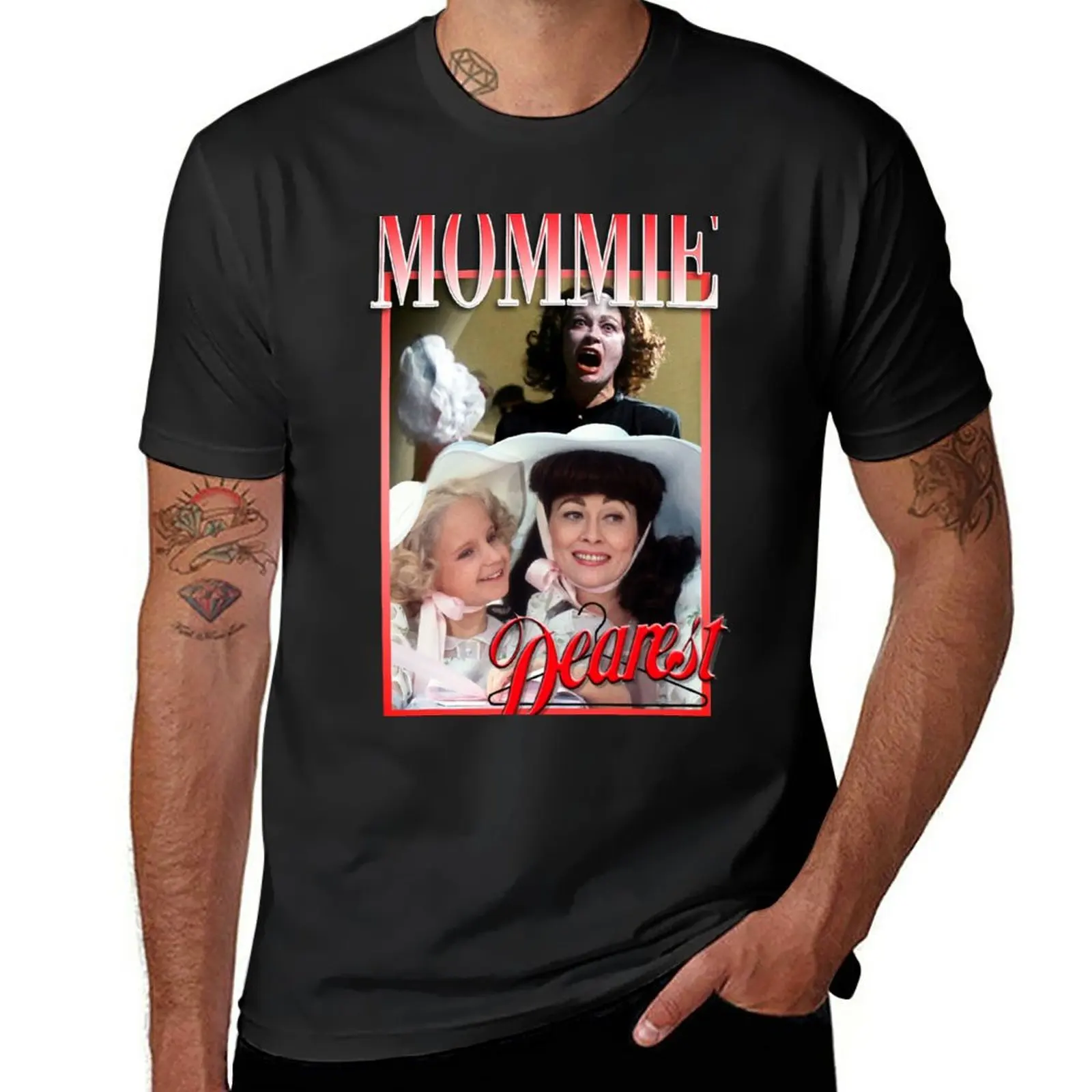 New Mommie Dearest T-Shirt custom t shirts summer clothes Blouse tshirts for men