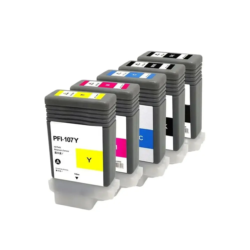 

PFI107 PFI 107 PFI-107 PFI-707 PFI 707 Premium Color Compatible Ink Cartridge for Canon IPF670 IPF 770 680 Printer