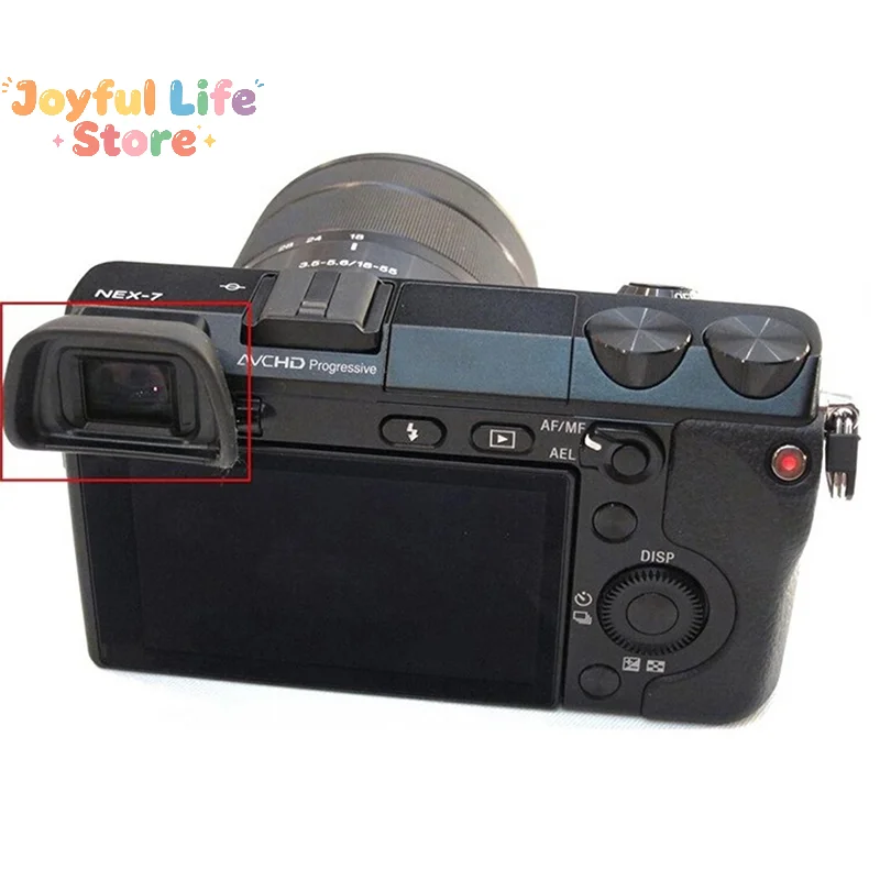 Hot Sale EP10 Viewfinder Rubber Eye Cup Eyepiece Eyecup for A6300 A6000 NEX 6 7 -EV1S  Camera Kits Accessories