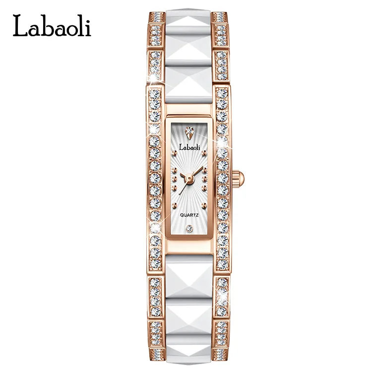 Rectangular Luxury Design Women Watch Rhinestone Creative Dial For Top Brand Women Clock Bracelet Women Watch