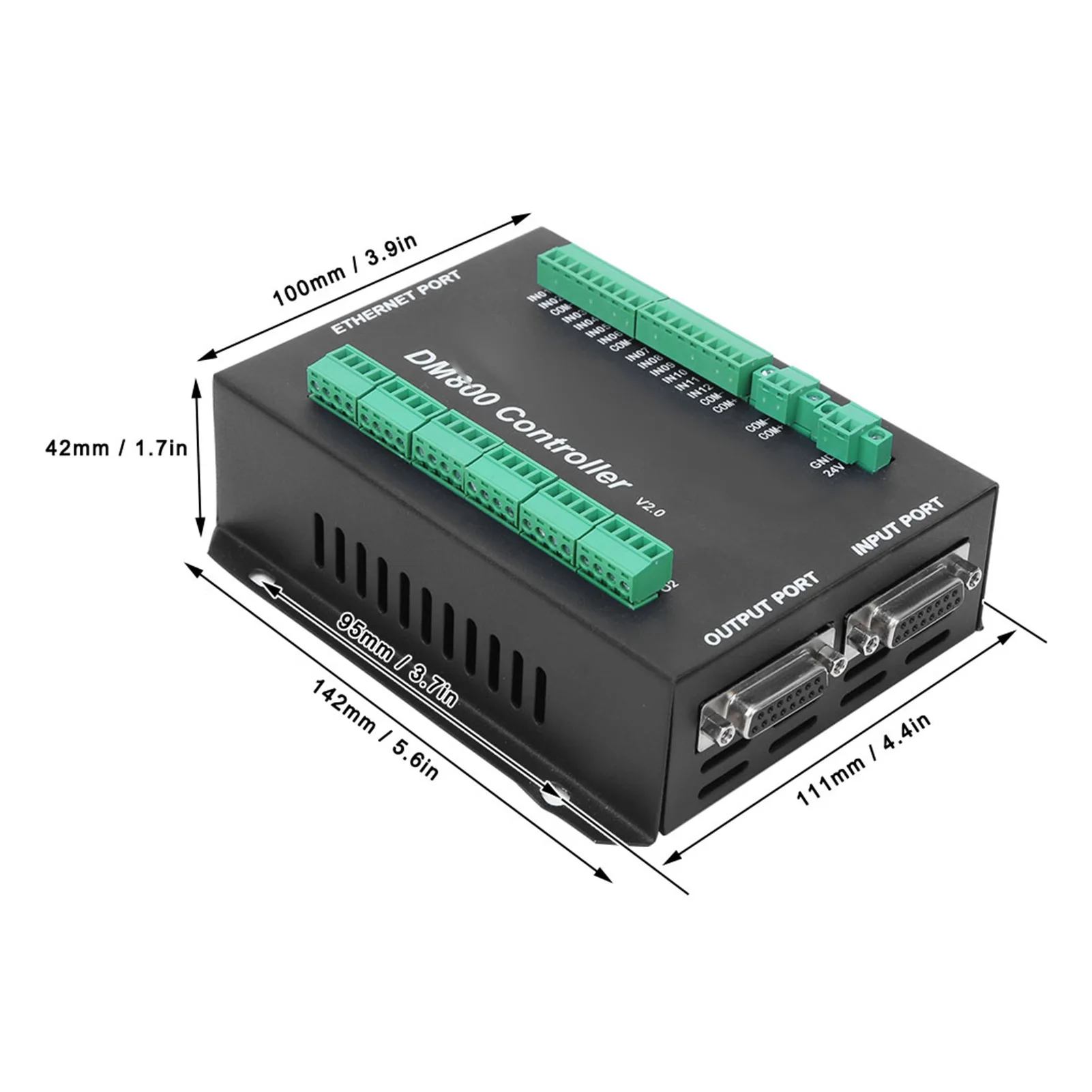 DM800 Handle Controller Motion Control Panel for 3-/4-/5- CNC Machine CNC Control System Industrial CNC Controller