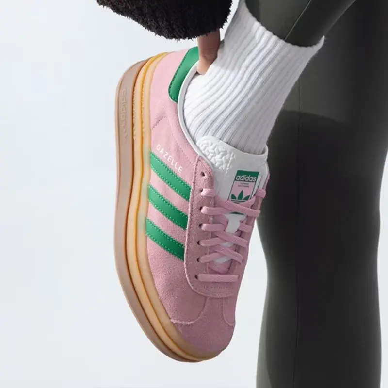 حذاء رياضي نسائي من adidas Originals GAZELLE BOLD بسيط ومتعدد الاستخدامات ومتينIE0420