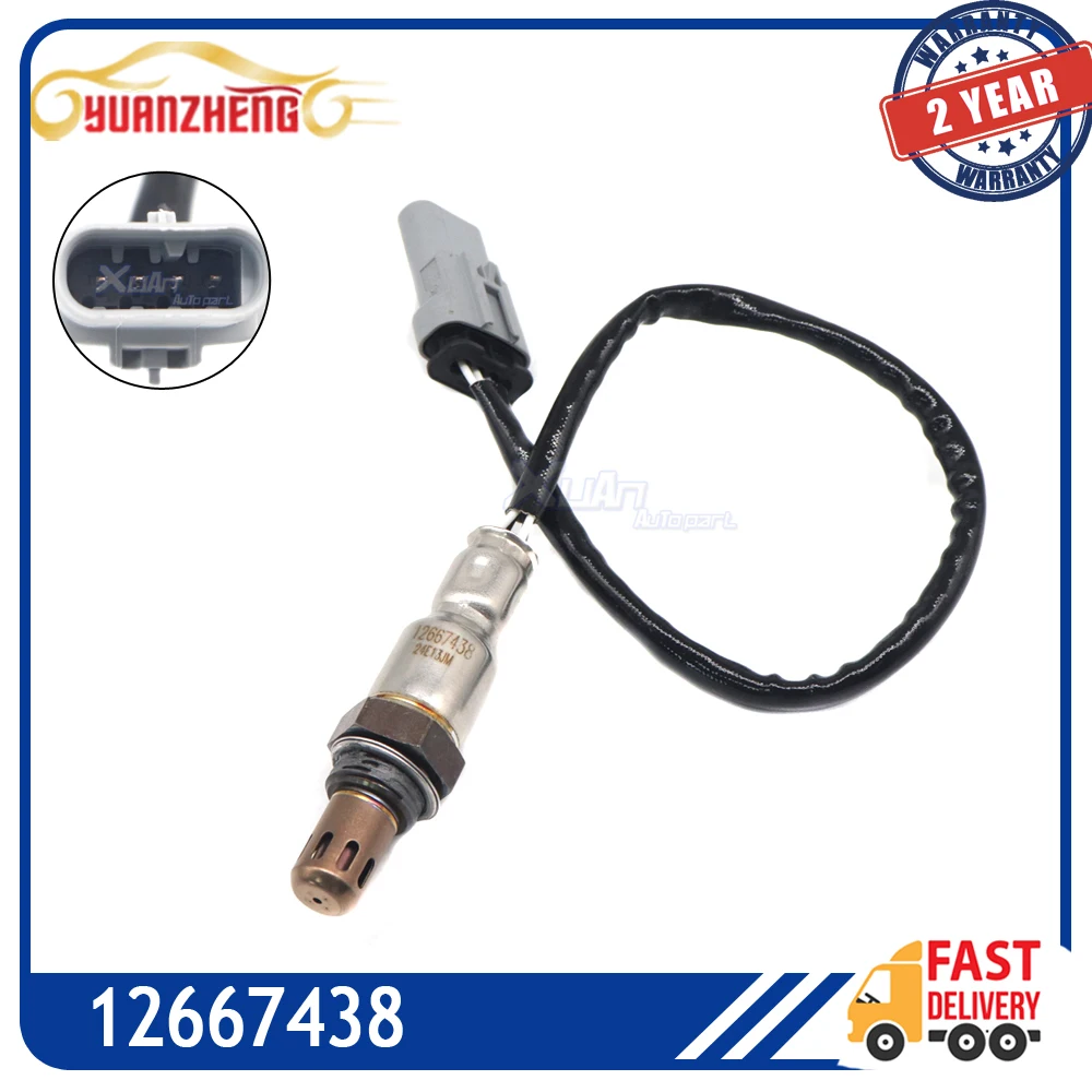 CAR Air Fuel Ratio Lambda O2 Oxygen Sensor 12667438 For BUICK ENCLAVE CADILLAC XT5 XT6 For CHEVROLET BLAZER TRAVERSE GMC 17-24