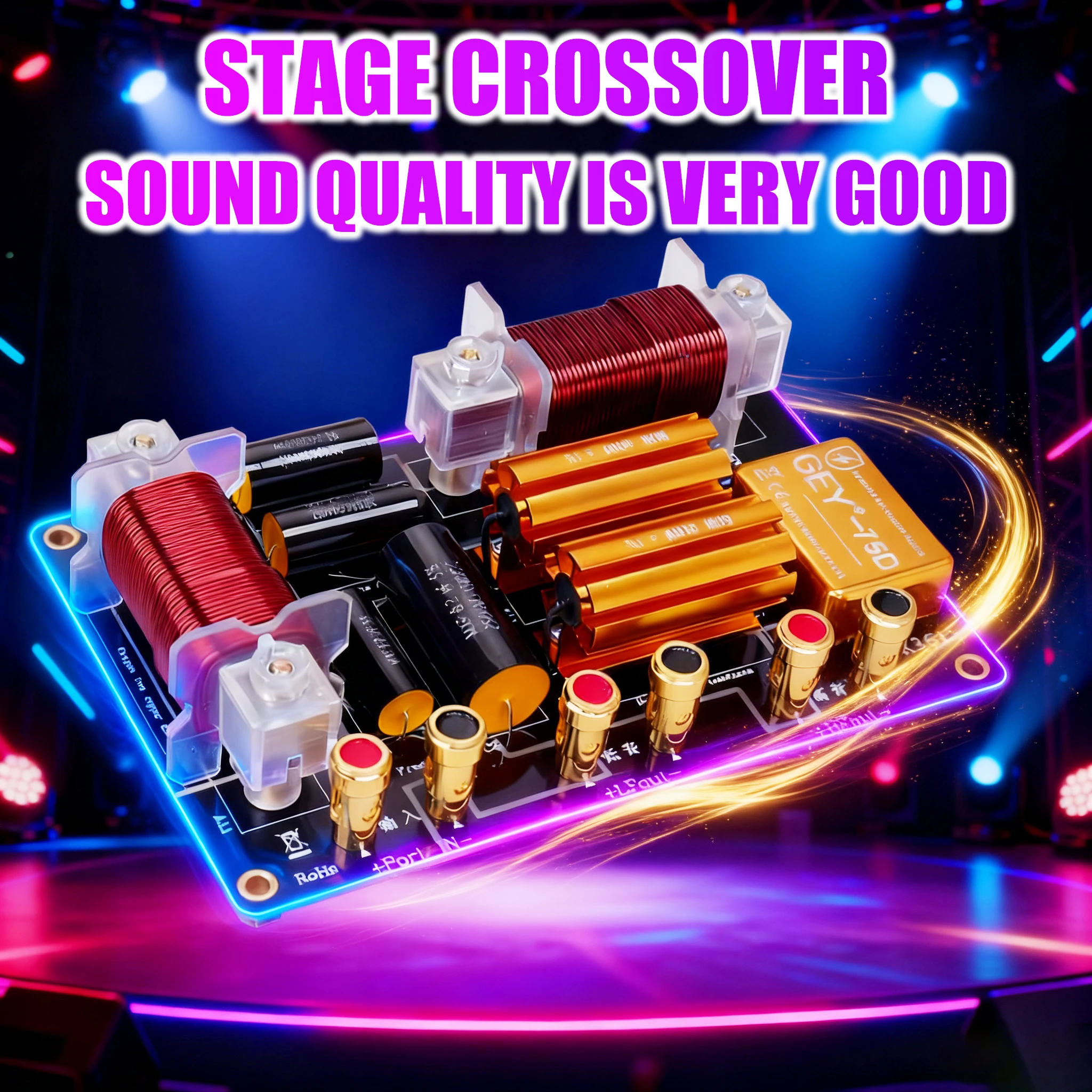 High-quality stage 2000W high-power audio crossover filter crossover speaker 10-18 inch frequency crossover