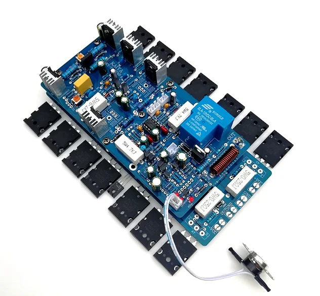 Mono high power high fidelity 14 imported original tube 650W professional audio fever home stage power amplifier board