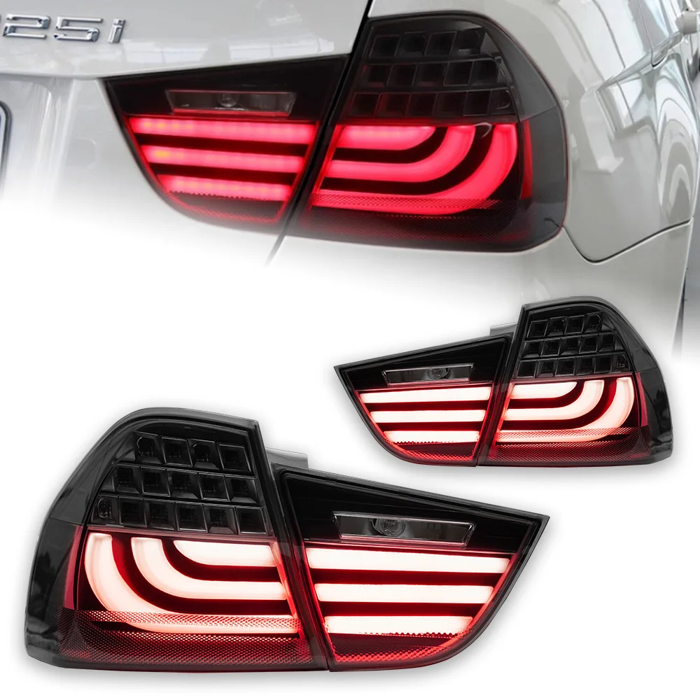 AKD Tail Lamp for BMW E90 LED Tail Light 2009-2012 318i 320i 325i Rear Fog Brake Turn Signal Automotive Accessories