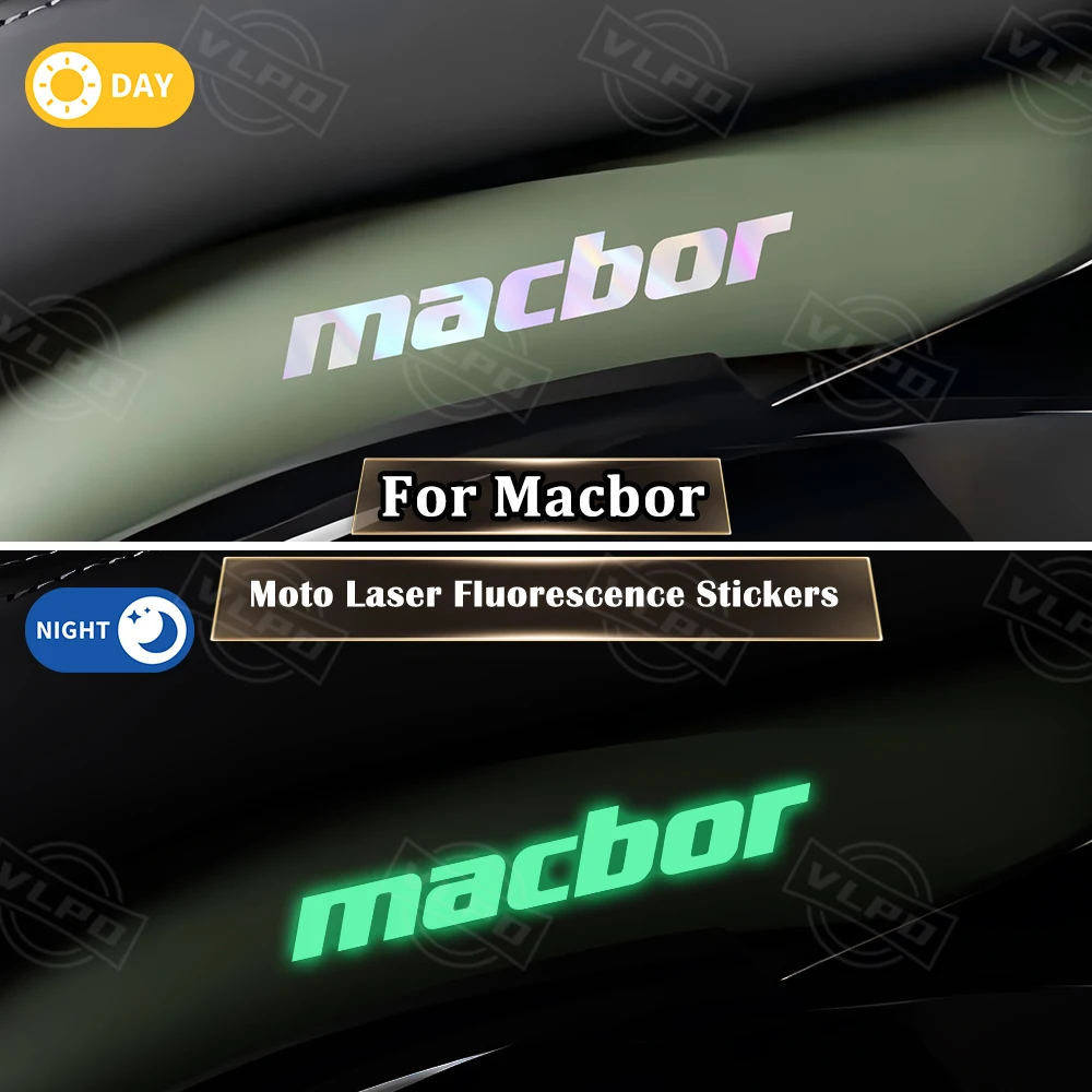 For Macbor Montana XR1 XR5 510 Rockster 125 410 Eight Mile 500 Fun 125 Parts Accessories Motorcycle Laser Stickers Decals