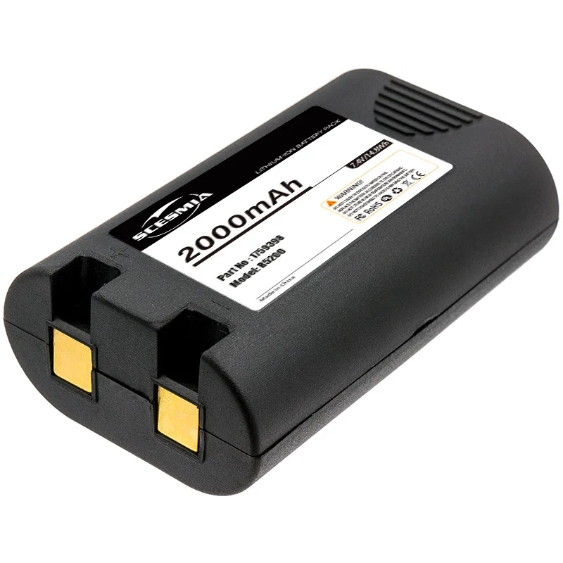 Portable Printer 2000mAh Battery for DYMO LabelManager 360D, LabelManager 420P, LM360D, LM420P, R5200, Rhino 4200, Rhino 420P