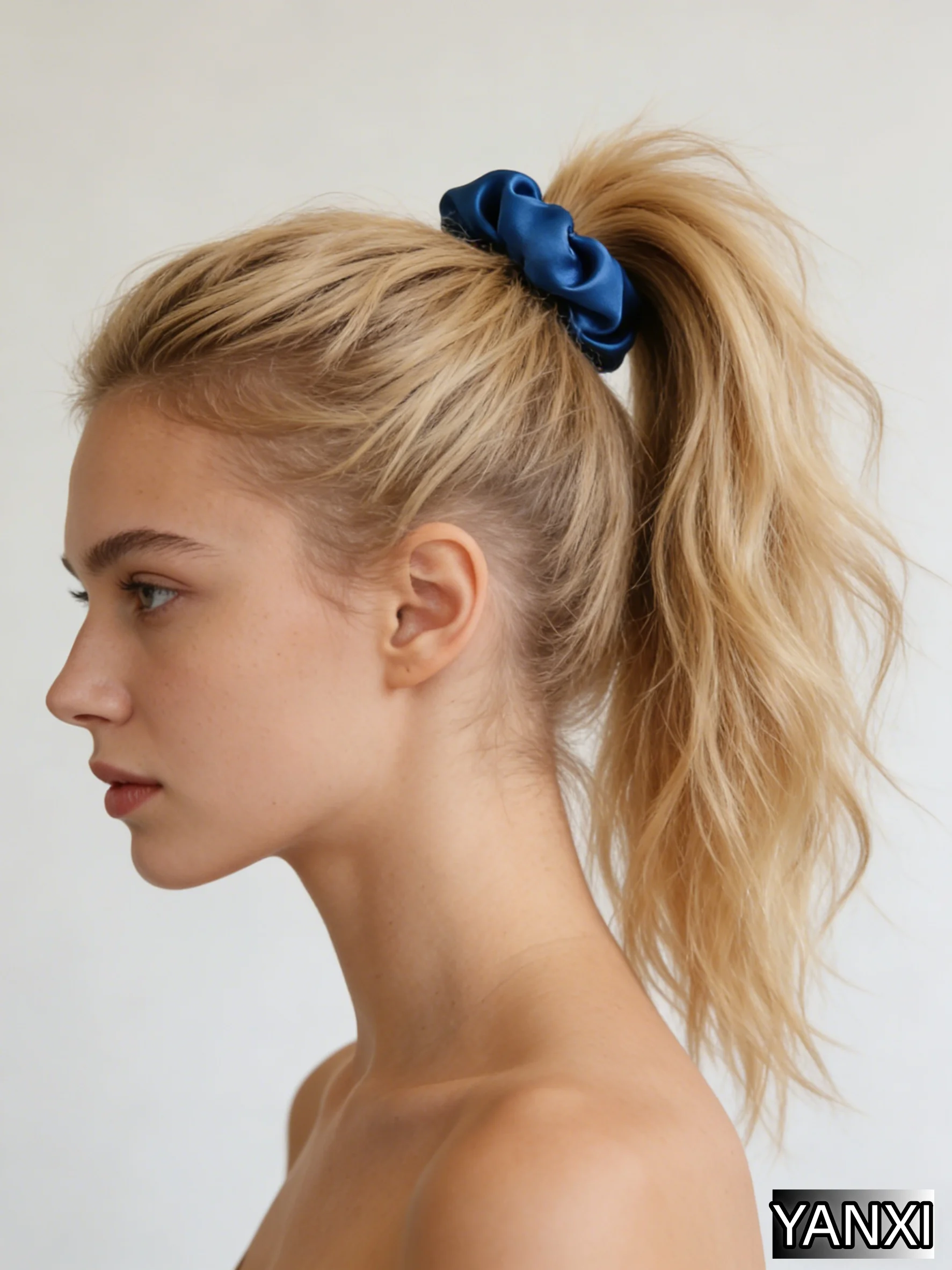 ชุดยางมัดผมผ้าซาตินสีพื้น 12/2 - Scrunchie Satin Set บทวิจารณ์และราคา