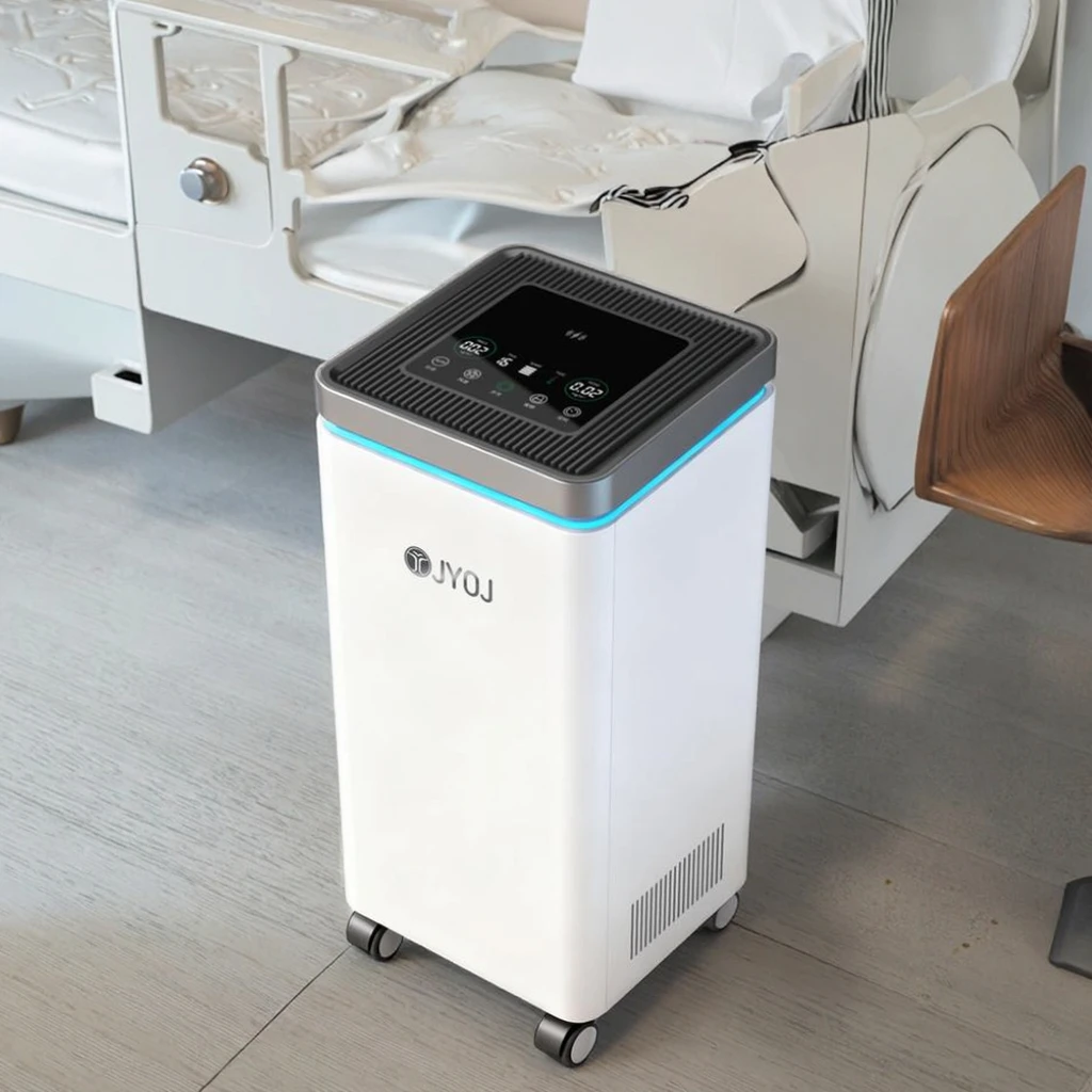 

Медицинский очиститель воздуха с HEPA-фильтром, портативный очиститель воздуха для домашних животных (собак, кошек) - металлический корпус