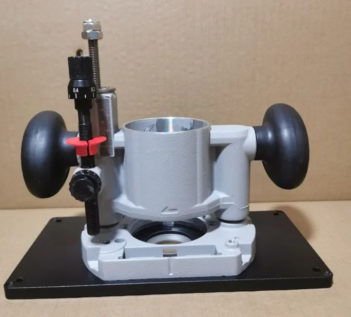 Edge trimming machine, press in base, upside down, adjustable for lifting, handheld, suitable for body diameter of 64-65mm