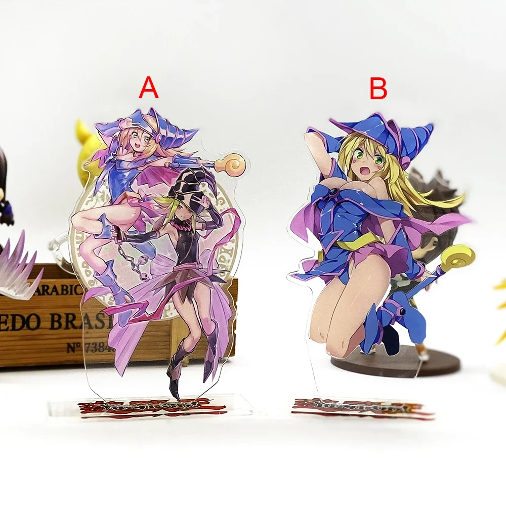 Dark Magician Girl  acrylic standee figurines desk decoration cake topper