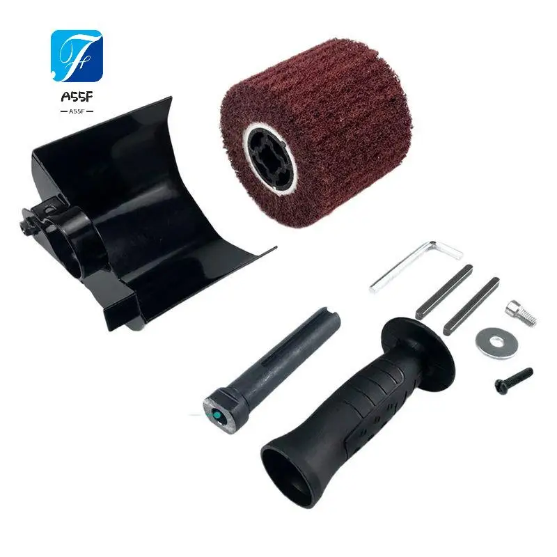 A55F-Multifunctional Electric Angle Grinder Burnishing Polishing Machine Attachment Accessories For Metal Steel Wood