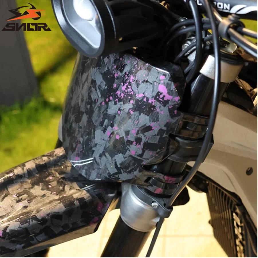SNOR Motocross Front Number Plate Thickened License Plates For Talaria Surron Light bee S X E-Bike Sting Stark Varg 79 Bike
