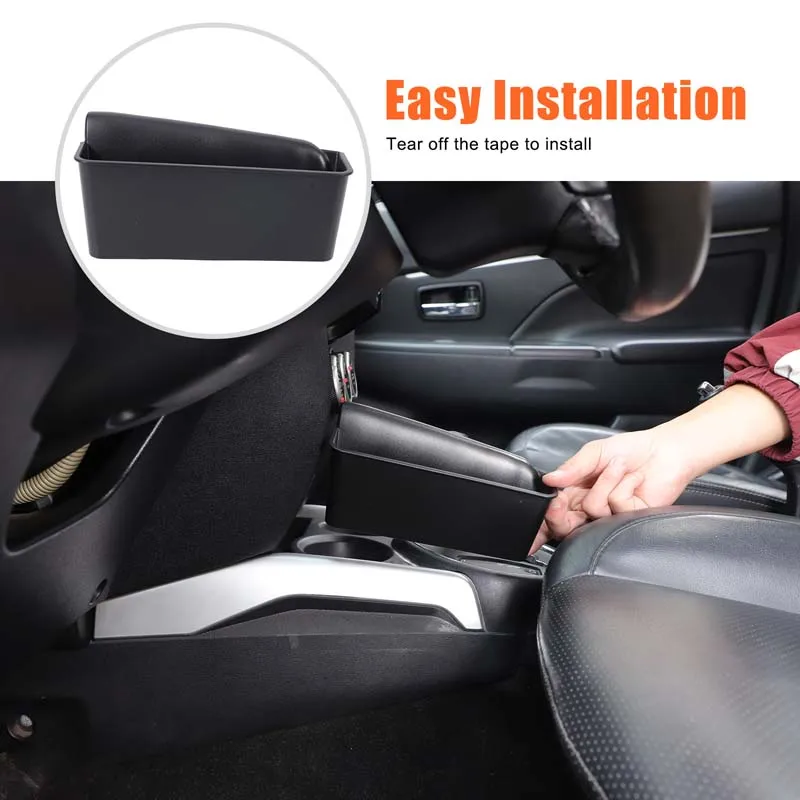 

Органайзер на центральной консоли из АБС-пластика, левая и правая боковая подвесная корзина для хранения передач для Mitsubishi ASX RVR 2011-2018, аксессуары