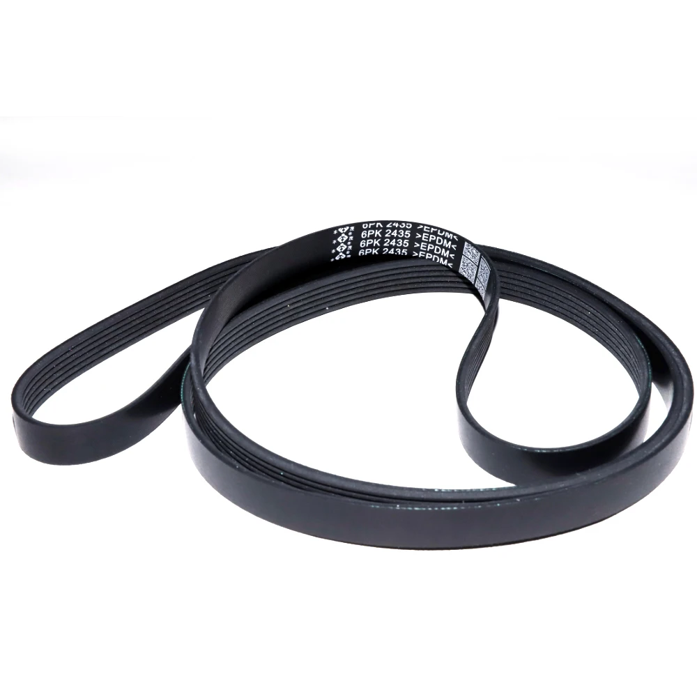 Car V-Ribbed Belt 6PK2435 For AUDI A8L BAIC BJ40 F40 MERCEDES-BENZ SLR LAND ROVER DISCOVERY 4 V-Transmission Belt Auto Parts