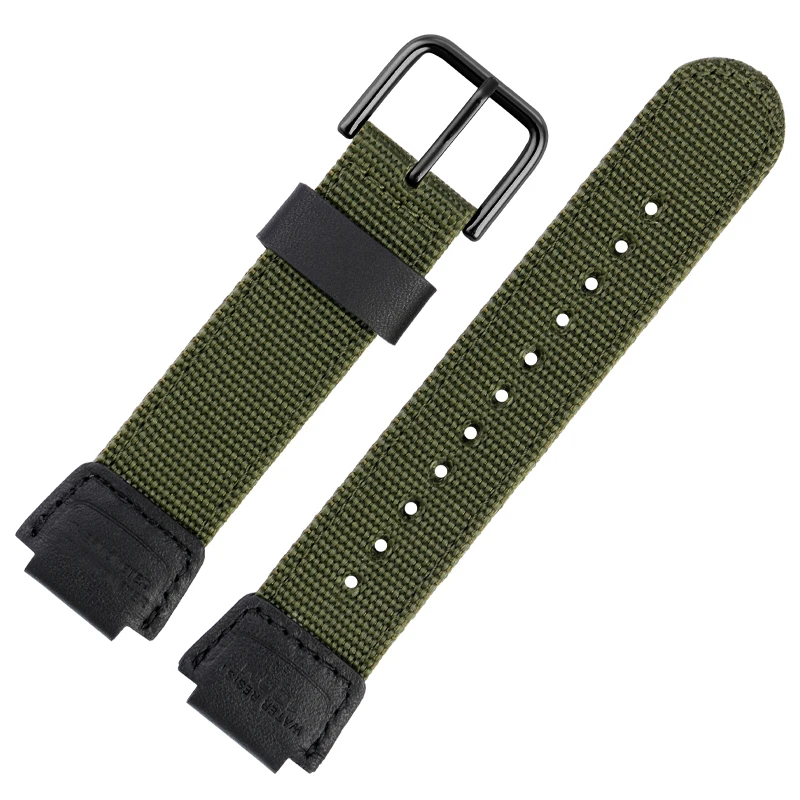 For Casio DW5600 GW-5000 5035 GW-M5610 GM-110 GA110 GA-120 G-SHOCK GW-B5600 GA-2100 Modified Canvas Nylon Watch Strap 16mm 18mm