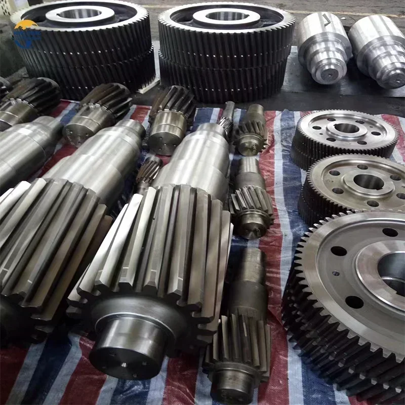 Hot Selling ized Large Size High Precision Gear Shaft Main Gear Propeller Shaft