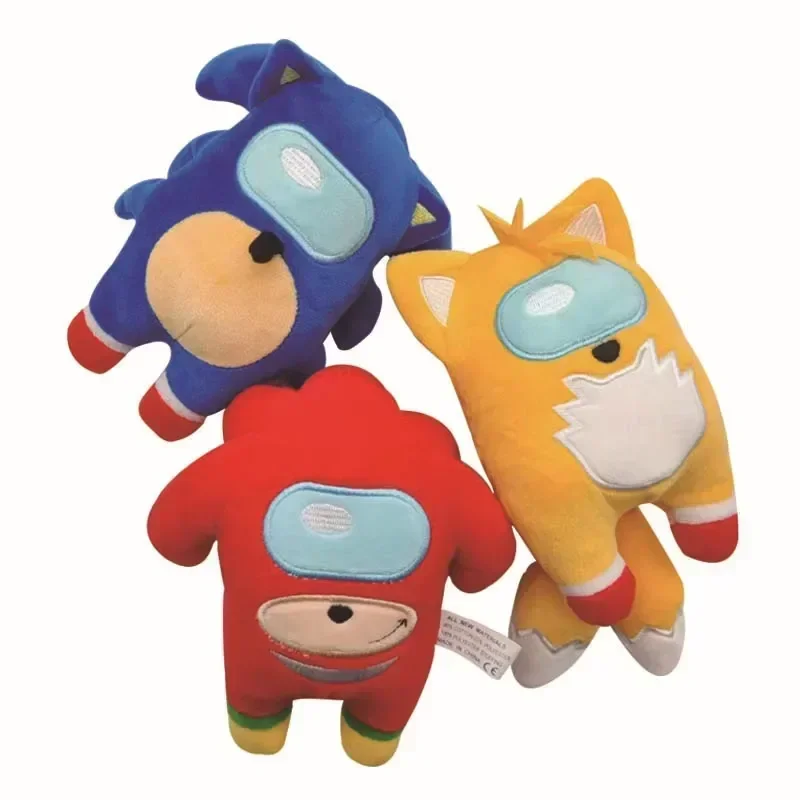 Game S-Soniced Knuffel Anime Beweegbaar Kussen Kawaii Pluche Pop Cosplay Kamerdecoratie Kinder Kerst Verjaardagscadeau