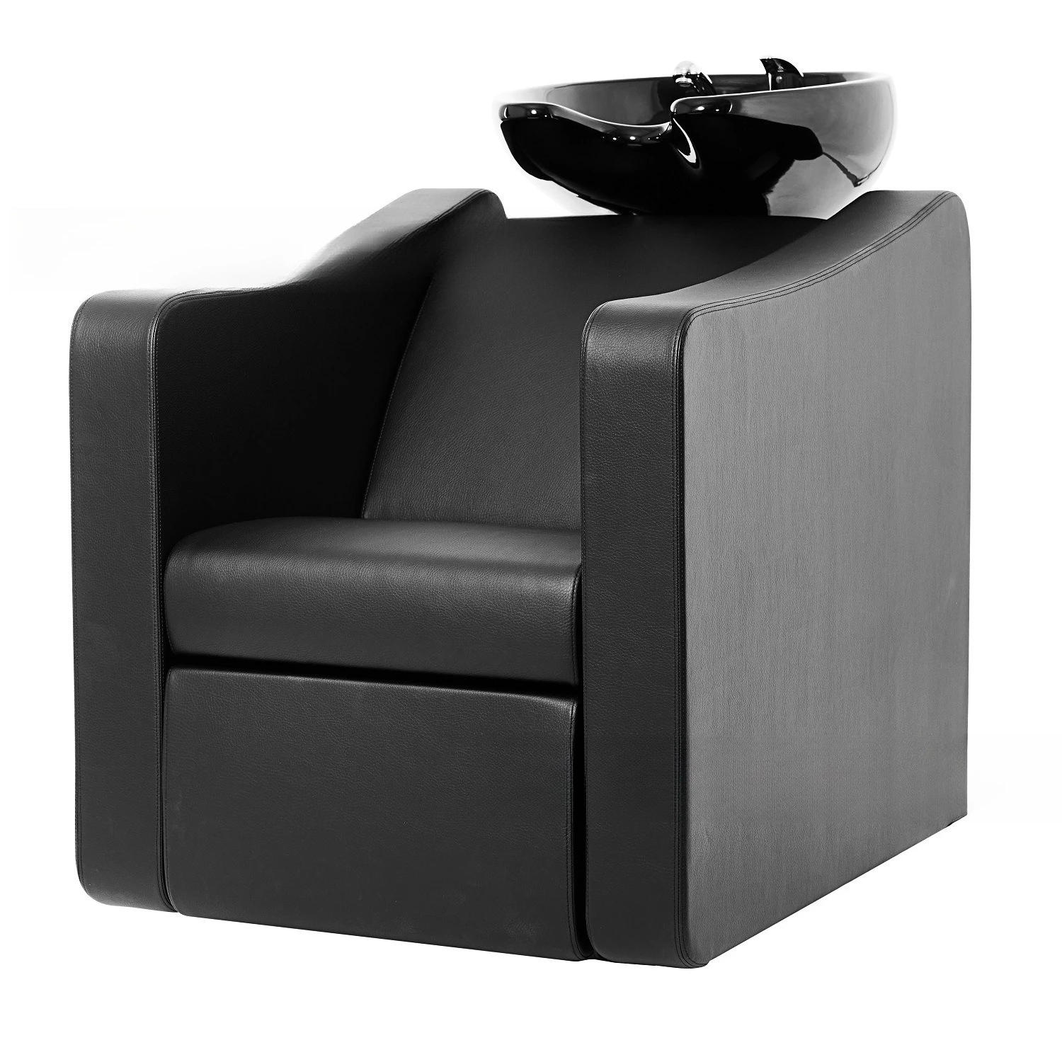 

High-end barber shop shampoo bed Hair salon special electric hair salon chair Hair salon ceramic basin