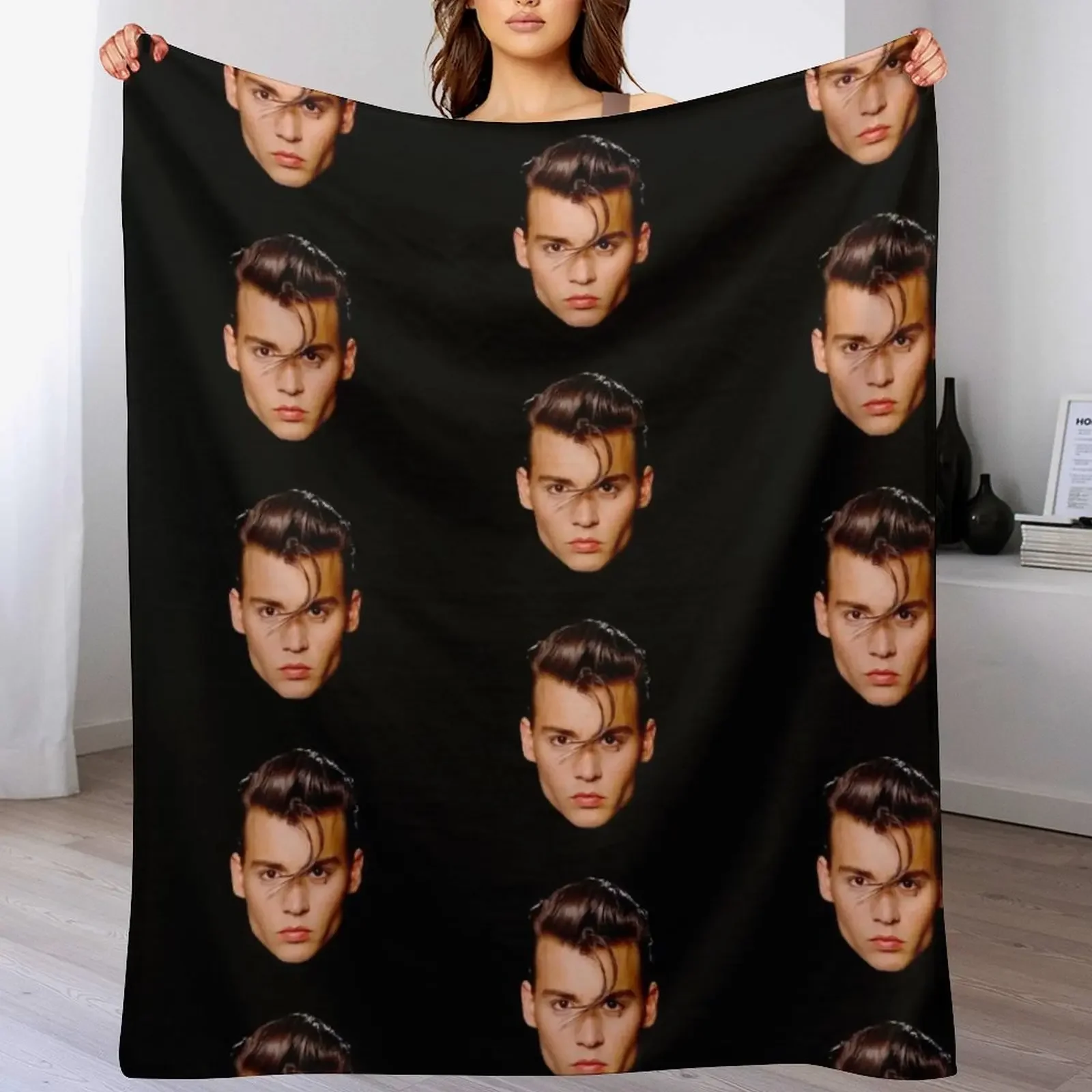 Cry Baby Depp Throw Blanket decorative Winter beds christmas gifts cosplay anime Blankets