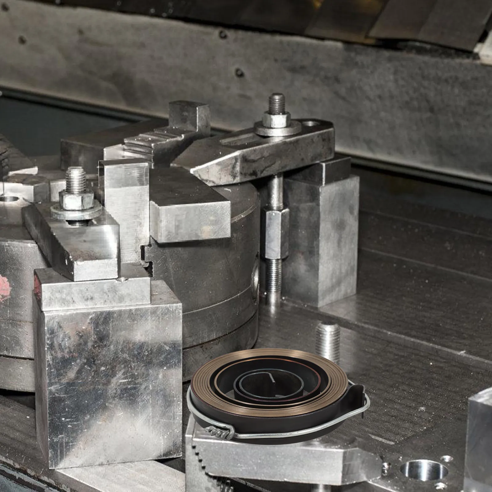 

Press Sleeve Quill Feed Return Drill Press Return Spring Coil Steel Bench Drill Part Accessories Durability Performance