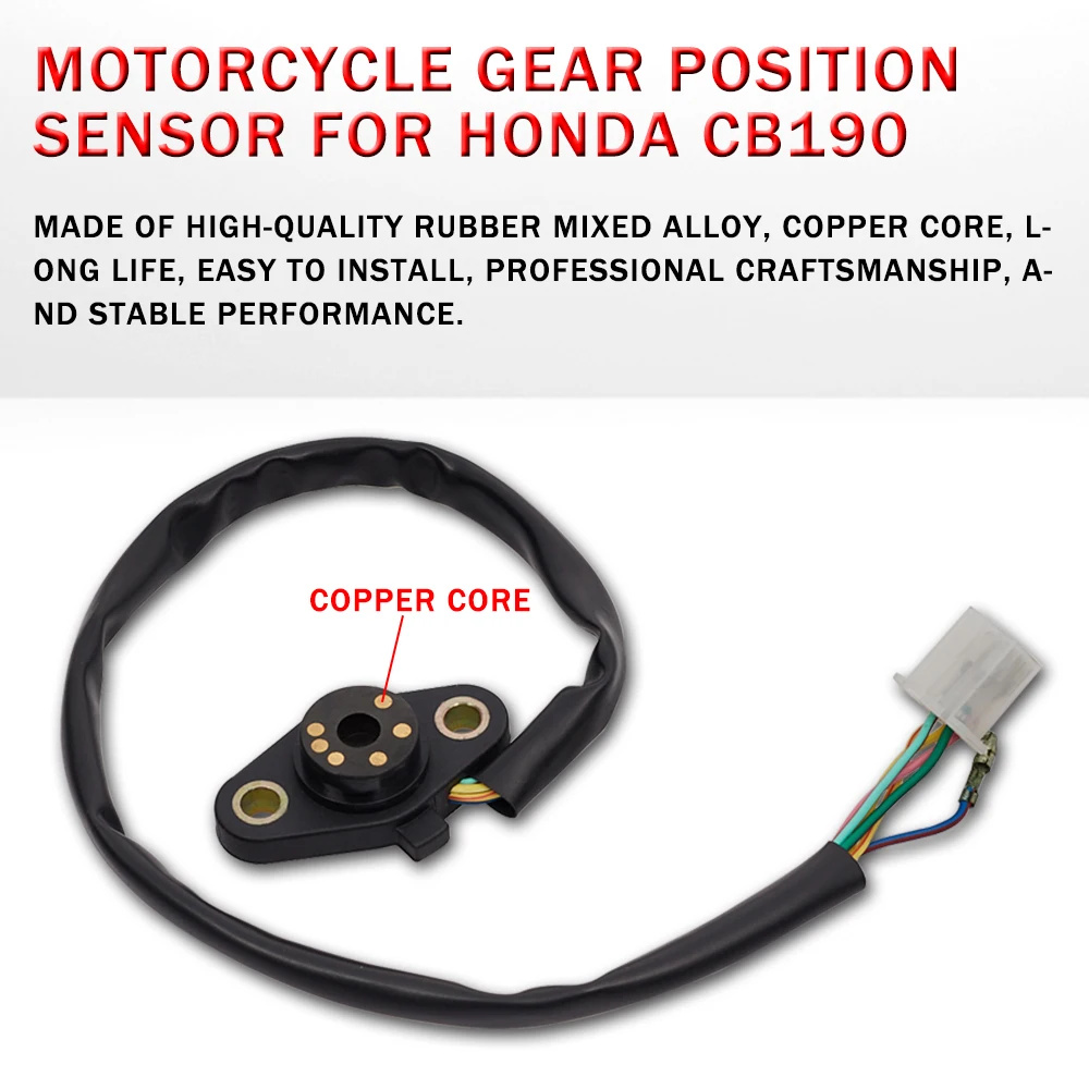 6-Gears Motorcycle Position Gear Indicator Shift Sensor For Honda WH125 WH175 CBR190 CB190R CBF190R CBF190 CB 190R CBF CBX 190