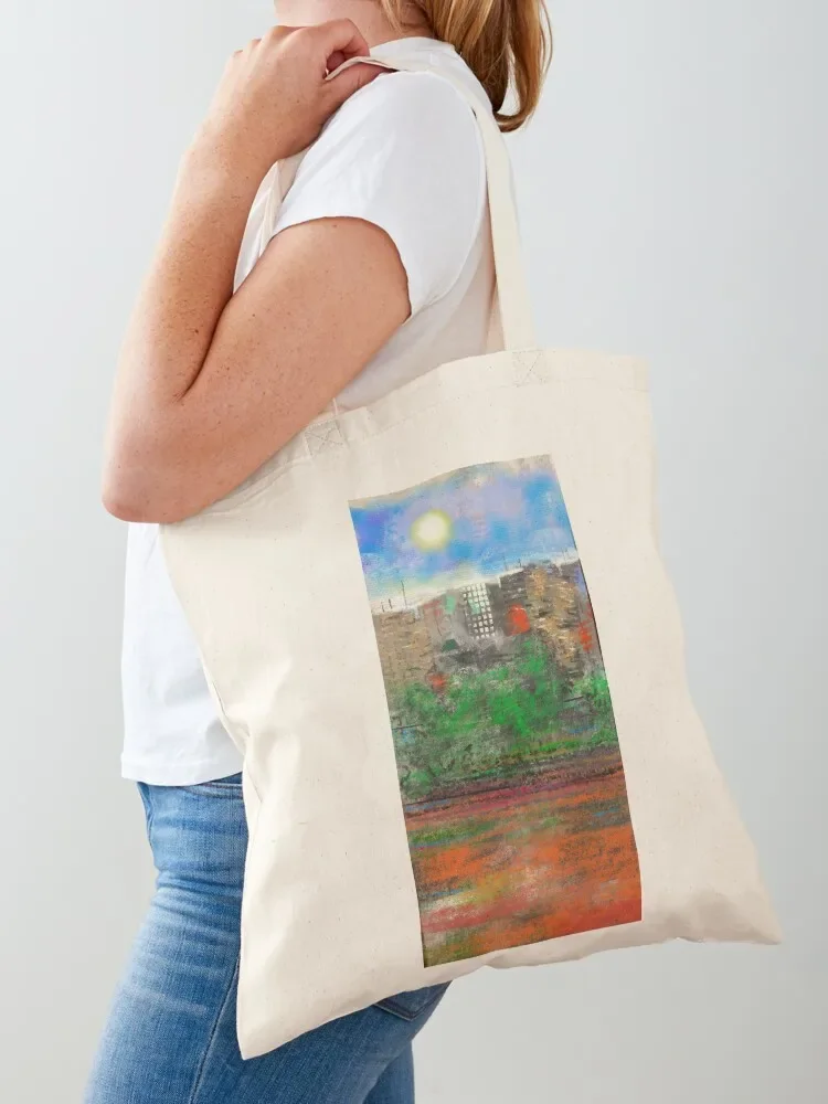 Between the sky and the ground (digital version) Tote Bag sac pour femme Cloth bag tote bag women