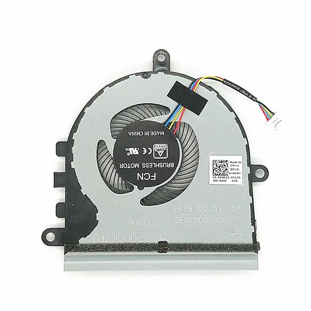 Para Dell Vostro 3400 3401 3405 3500 3501 2021 3583 3584 V3400 V3401 V3405 V3500 V3501 ventilador de refrigeración de CPU para ordenador portátil ventilador disipador de calor