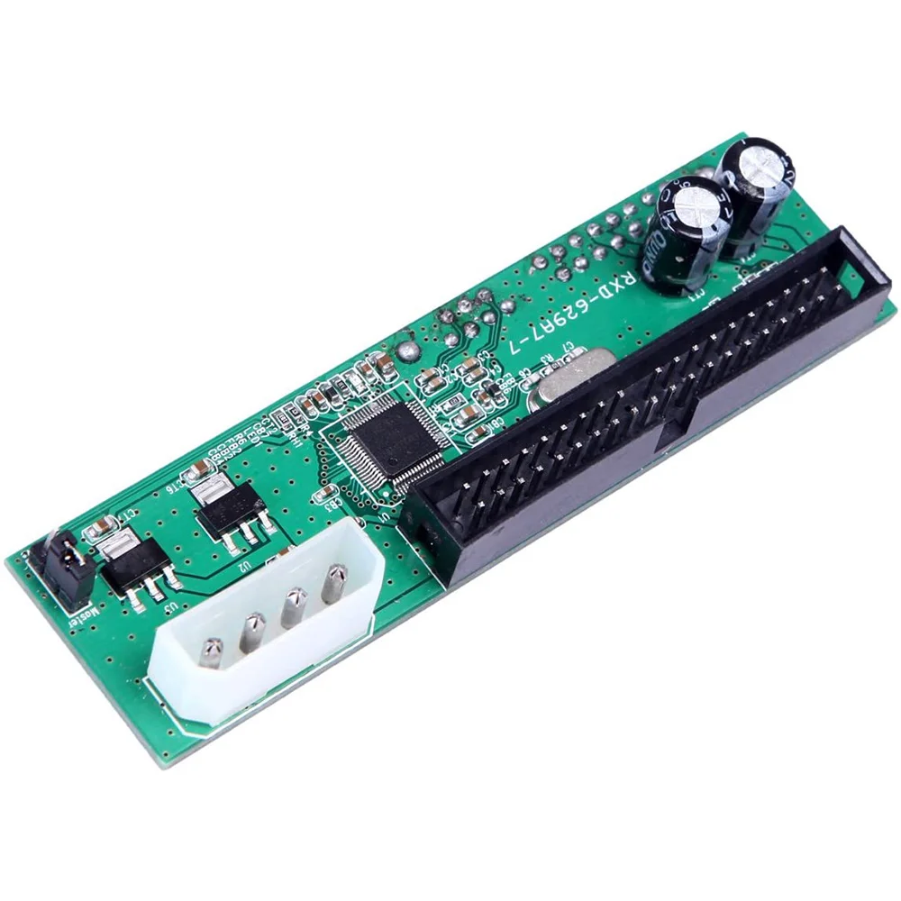 Adaptador convertidor de disco duro PATA IDE a SATA, 3,5/2,5 HDD SSD DVD, paquete de 2 unidades