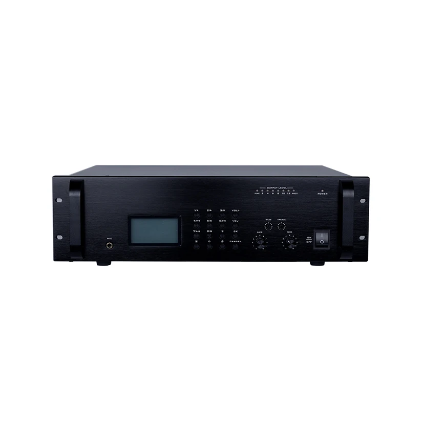 ITC T-67500 IP Based PA System Network Audio Amplifier 500W