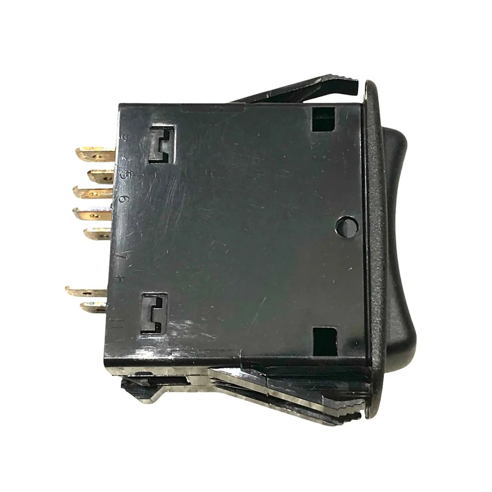 Headlight Rocker Switch 2 Position 7 Terminal Pin For For Mack Truck Replace 1MR4323M42 804142 25169835 Plastic Direct Fit Auto