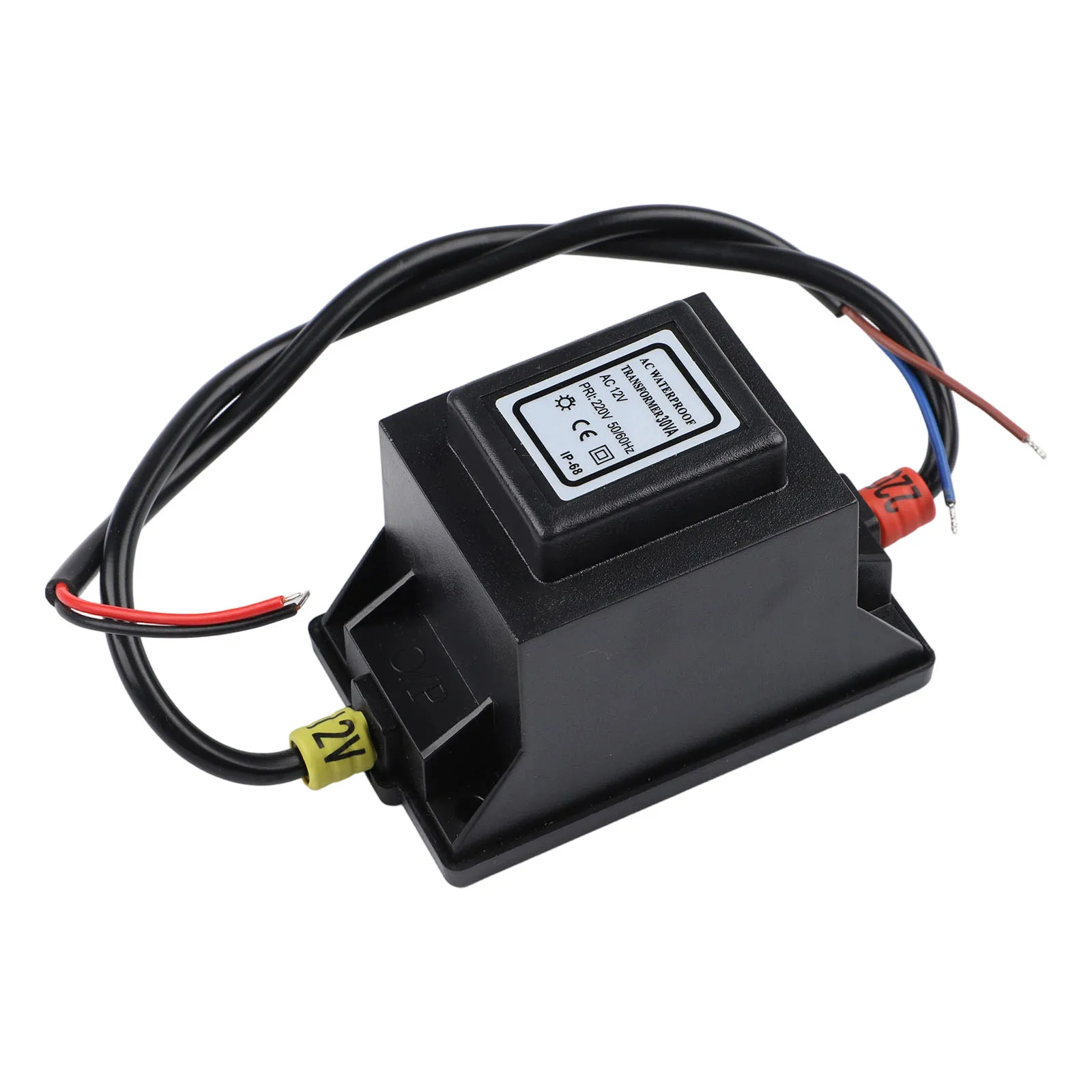 For Pool Lighting 30W LED Transformer Waterproof Transformer For Pond Pumps 30W Power ABS Housing Compact Design