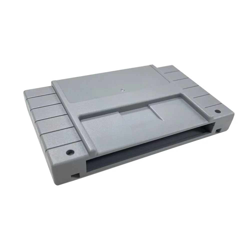 Zuidid 5 pçs versão dos eua cartucho de jogo cartão escudo para snes substituição capa plástico habitação caso 16bit jogo cartridg