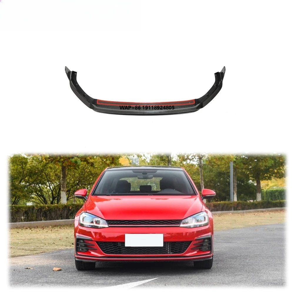 

Carbon Fiber Front Bumper Lip for Golf 7.5 GTI Hatchback 4-Door 2017-2019