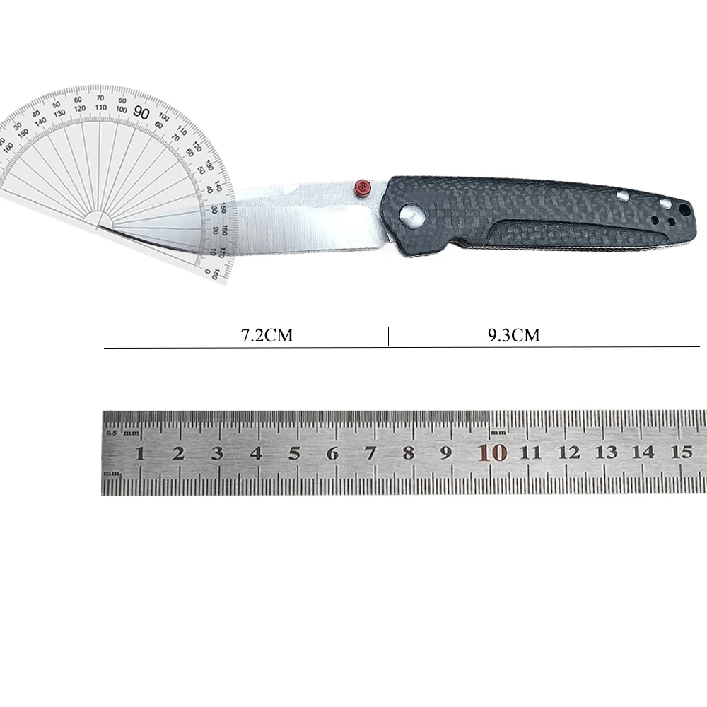 BM 485 Portable Multifunctional Folding Pocket Knife Carbon Fiber/ G10/ Nylon Fiber Handle Sharp Outdoor Hunting Survival Knives