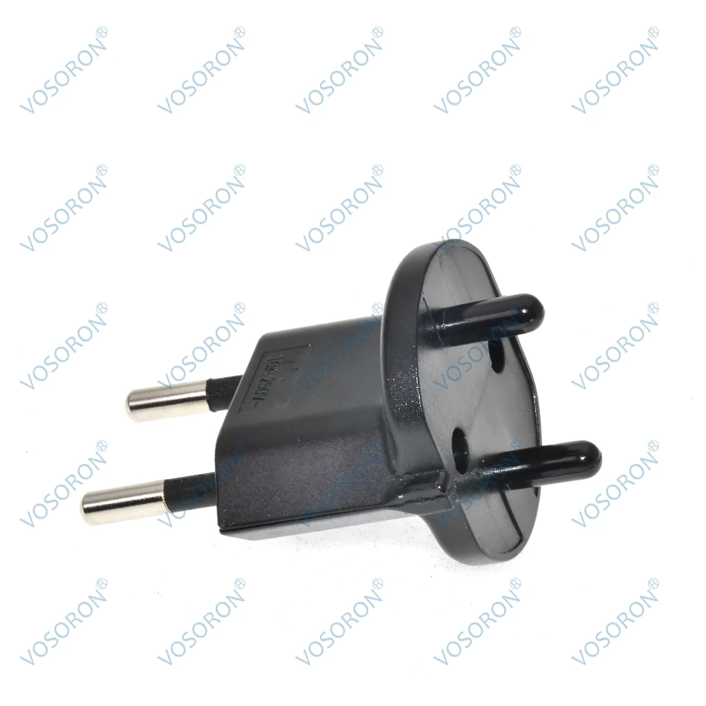Fixa adapter typ 11/konturens tecker cee7/17 schwarz