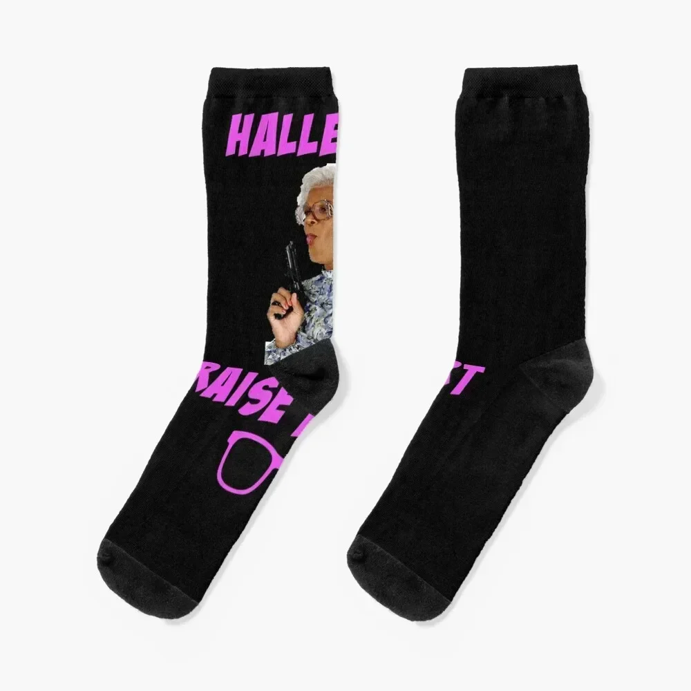 

HALLELUJER PRAISE THE LORT Socks Wholesale hockey cool Socks Woman Men's