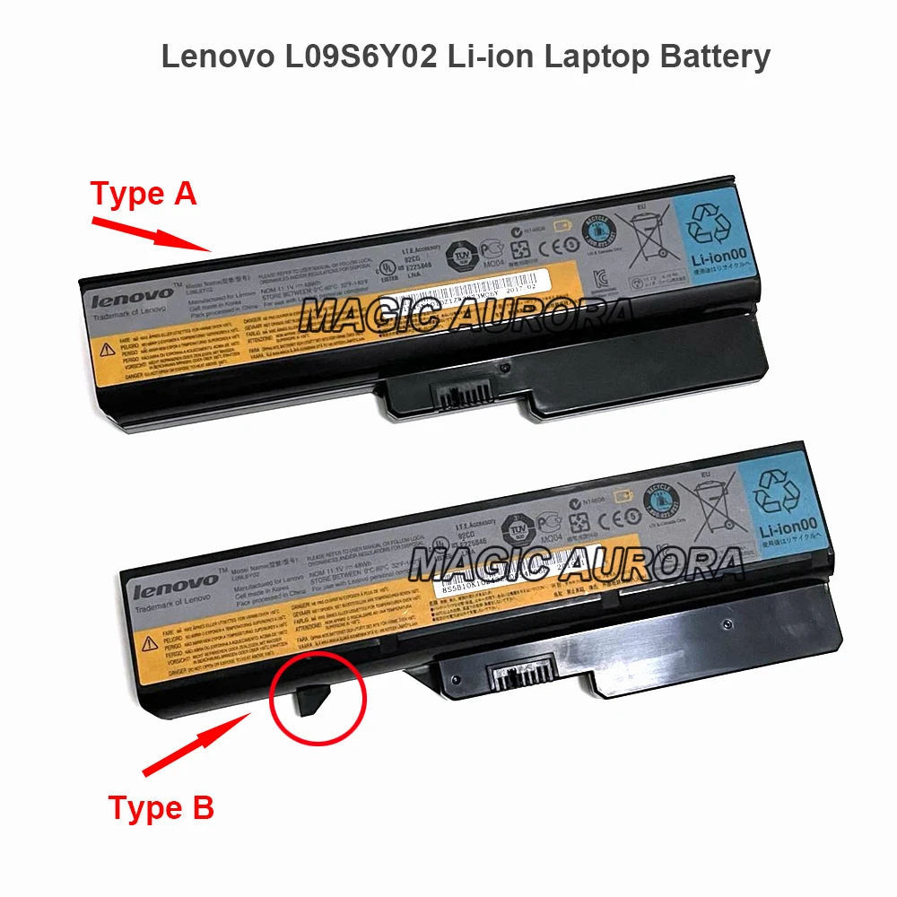 Imagem -05 - Lenovo-bateria Original do Portátil 11.1v 48wh 4400mah Bateria para G460 G430 G445 G450 G530 G555 G360 V460 Z360 B460 L09s6y02 L08l6y02 L09m6y02