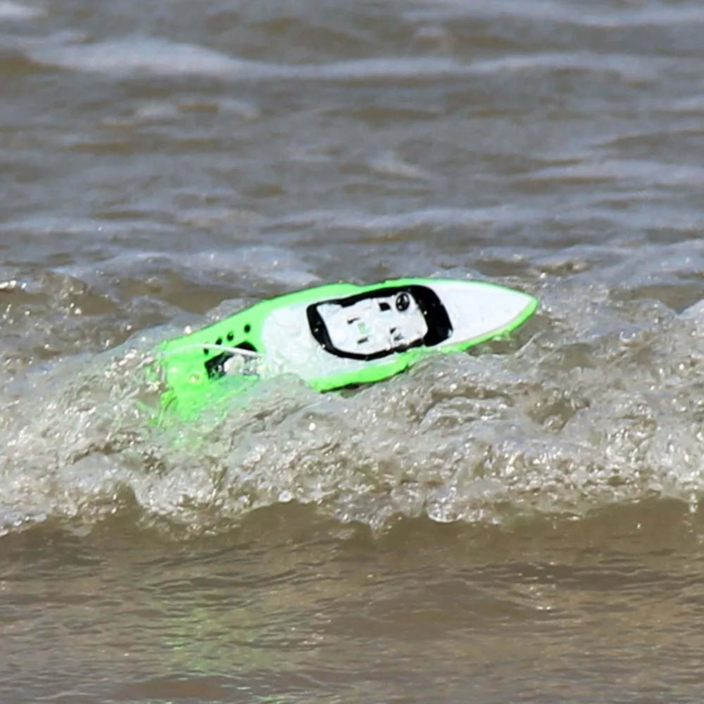 RC Motor Boat Zdalne sterowanie Wodoodporny, szybki 2,4 GHz 4-kanałowy Mini akumulatorowy elektryczny robot do sportów wodnych Zabawki