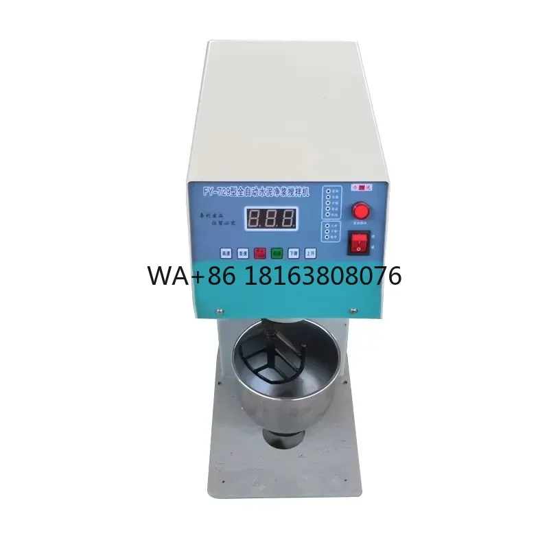 Automatic Cement Paste Mixer FY-729 Laboratory Testing Apparatus Digital Cement Paste Mixer