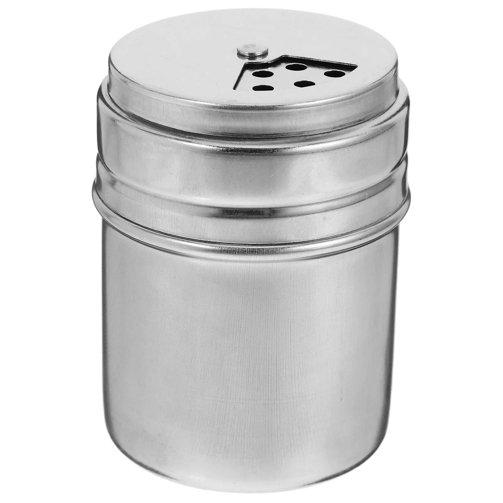 مجموعة زجاجات التوابل من الفولاذ المقاوم للصدأ، شاكر توابل لتخزين البهارات والملح والفلفل والسكر، شاكر نعرات محكم للمطبخ #1