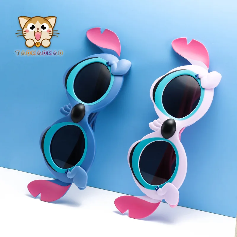 Bird Wings Cartoon Polarized Sunglasses Silicone TR90 Boys Girls Sun Glasses Silicone Safety Glasses Gift for Children Baby UV