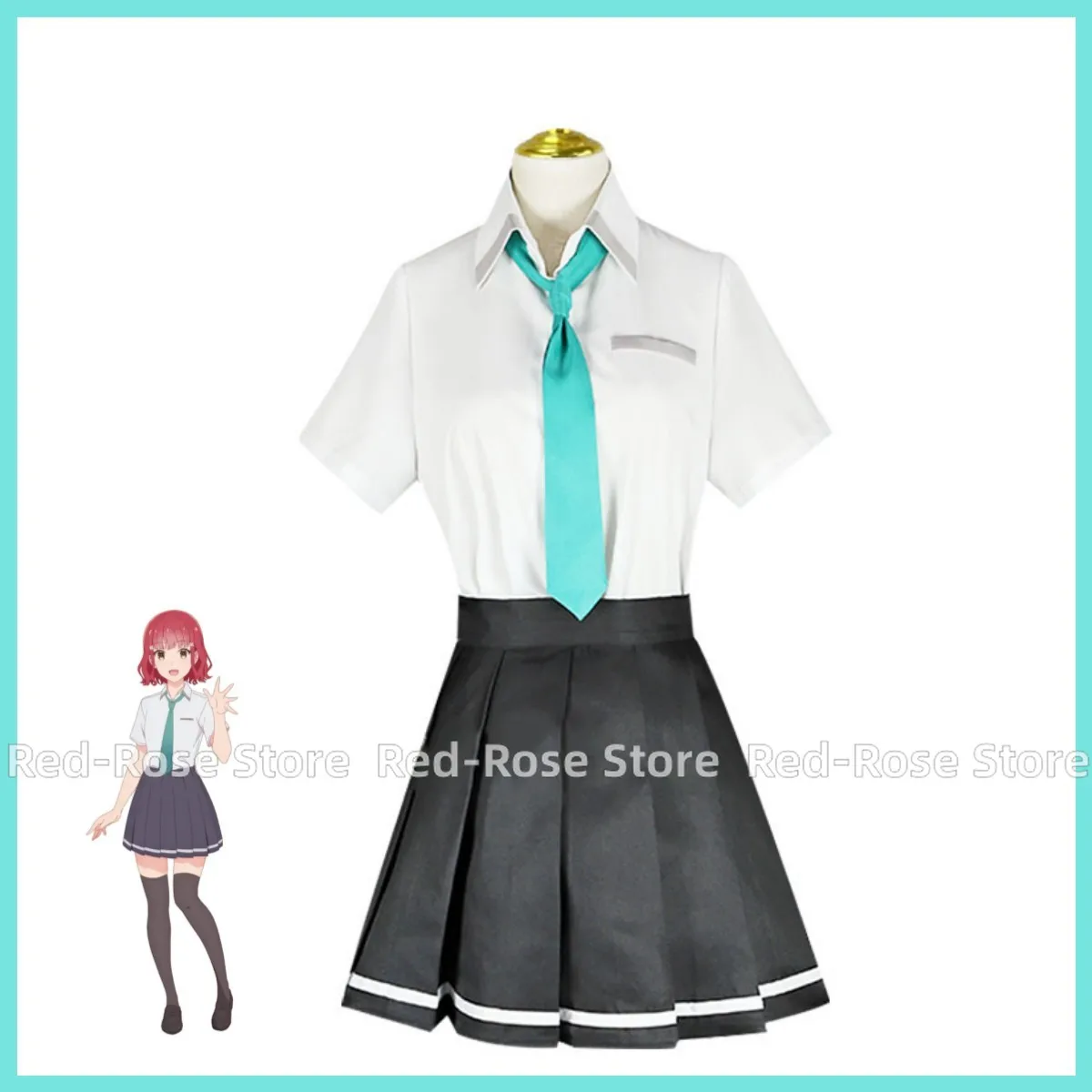 

2024 New Anime Days with My Stepsister Ayase Saki Cosplay Costume Japan South Korea JK Uniform Sexy Sailor Suit