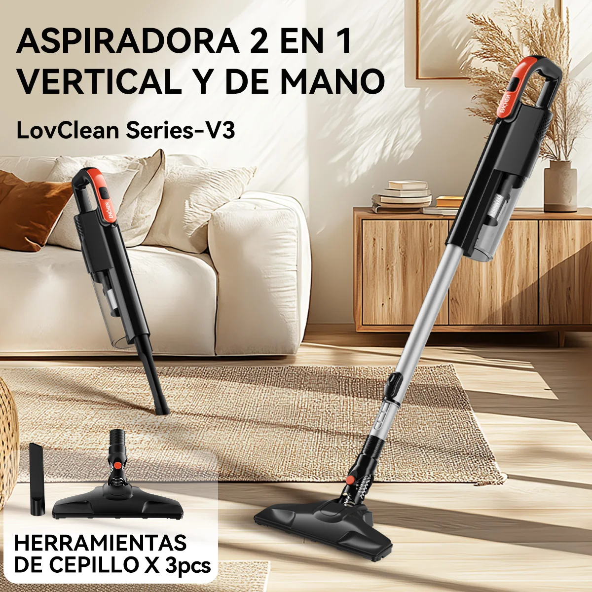 ENCHEN V3 Aspiradora de mano con